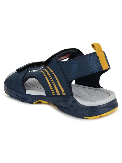 3K-SD-055B Navy Men's Sandals